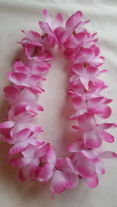 Beaded Lei - 2 Tone Pink