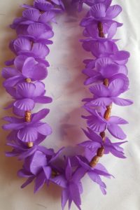 Beaded Lei - Lavender