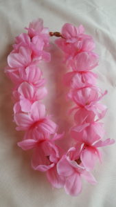 Beaded Lei - Pink Petals